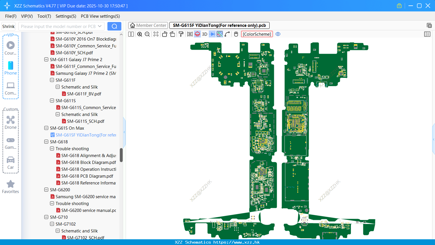 Samsung SM-G615F bitmap(For Reference Only)